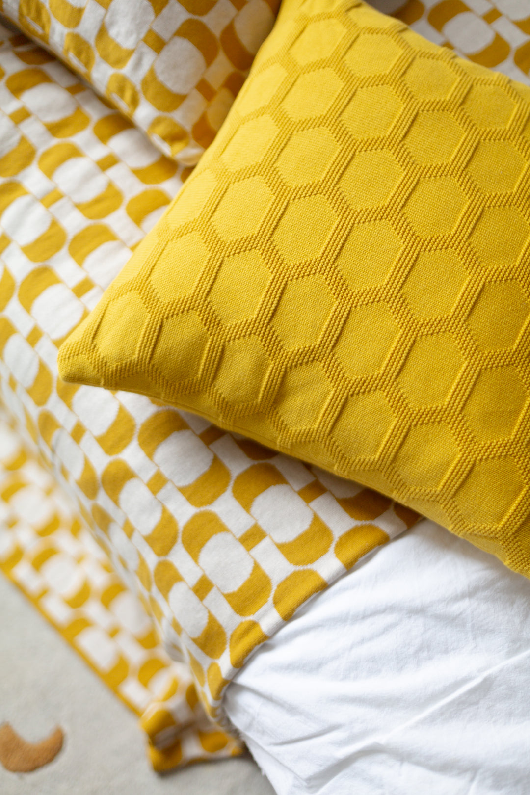 Herdis Pillow Yellow